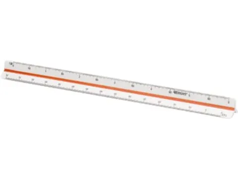 Schaallat 30 Cm 1:25; 1:5 1:10; 1:20; 1:50; 1:100