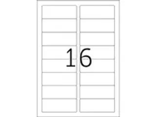 OUTLET HERMA 4479 Premium Adresetiketten A4 88,9x33,8mm Wit 1600 stuks - 3