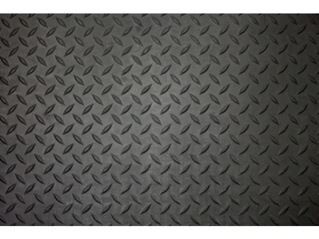 werkplek-vloerbedekking,enkele mat,HxLxB 13x710x780mm,rubber