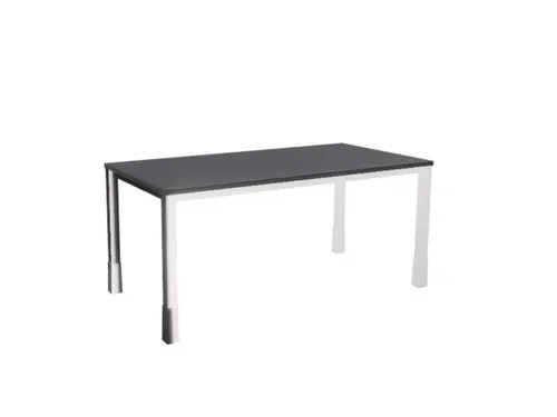 In hoogte verstelbaar bureau,HxBxD 720-840x1600x800mm,CC-zwart