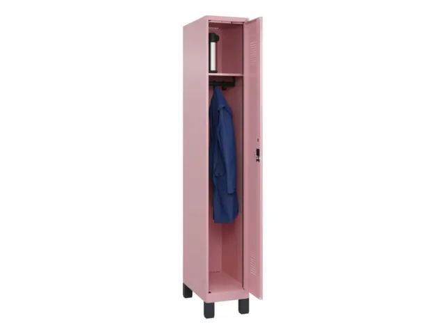 locker,HxBxD 1950x300x500mm,1vak,vak B 300mm,cil.-slot,voeten