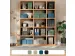 Boîte de rangement Leitz Puro avec couvercle 17L beige set 2 pièces