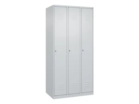 locker voor scheiding van kleding,HxBxD 1850x900x500mm,3vak