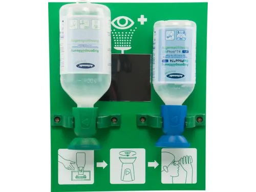 Oogspoelstation,1X500Ml Keukenzoutoplossing,1X250Ml Bufferoplossing