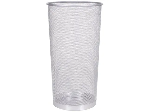 Parapluhouder 22,6 Liter Metaal Mesh Zilver