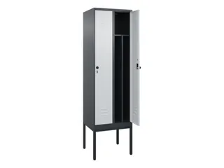 locker voor scheiding van kleding,HxBxD 2120x600x500mm,2vak - 2