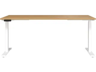 Elektrisch ihv bureau,HxBxD 720-1200x1800x800mm,blad Navarra-eiken - 2