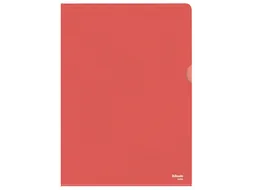 L-map Esselte Standaard A4 Pp Rood 0.11mm