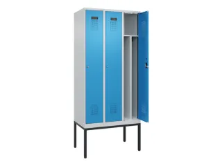 locker voor scheiding van kleding,HxBxD 2120x900x500mm,3vak - 1