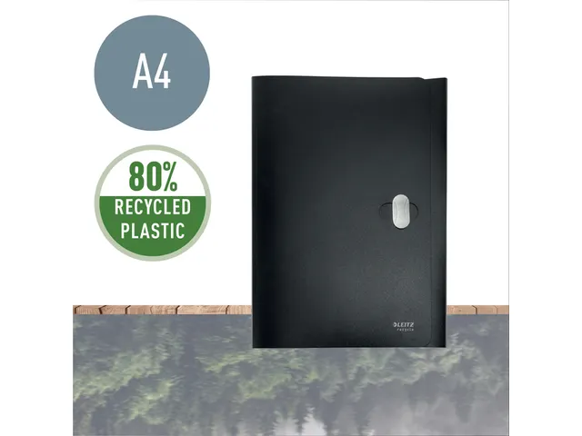 Boîte de classement Leitz Recycle A4 PP noir