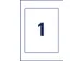 Avery Zweckform 8003 Voorbedrukte positioneeretiketten 220x160mm 5 st.