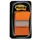 Indextabs Post-it 680 25.4x43.2mm oranje 50 tabs