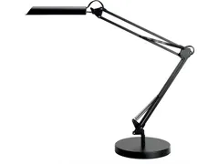 LED bureaulamp Swingo 2.0, Zwart dimbaar