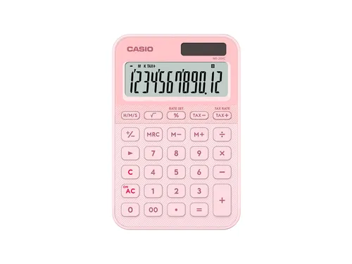 Rekenmachine Casio MS-20YC-LP roze