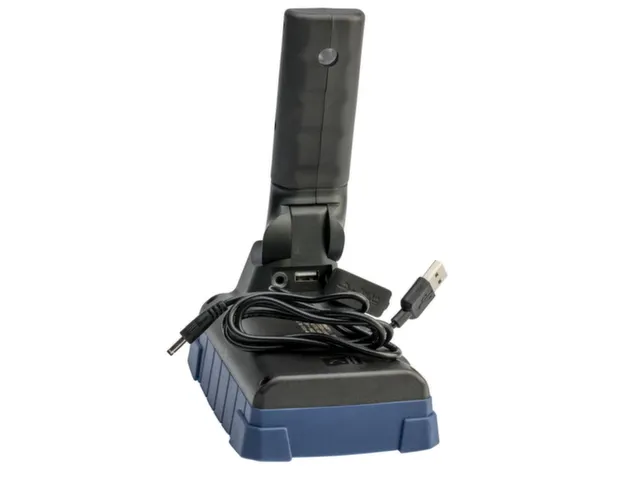 accu-werklamp,behuizing kunststof,COB-led,500-1000lumen,powerbank
