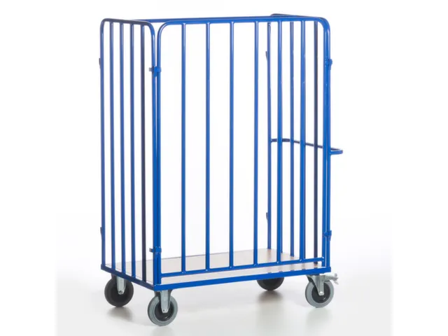 chariot de transport de colis,force 600kg,plateau Lxl 1200x770mm
