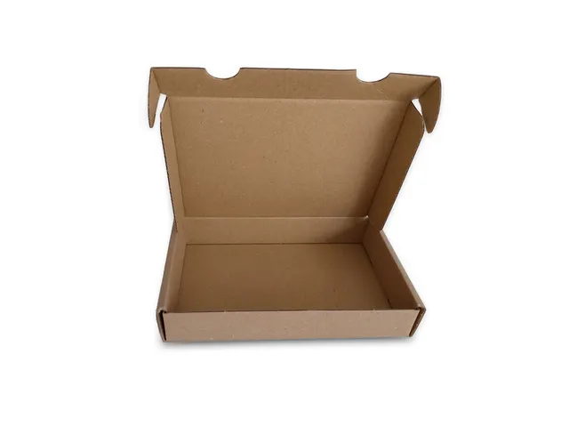 Brievenbusdoos Onbedrukt Bruin Enkelgolf 170x115x30mm 50 Stuks