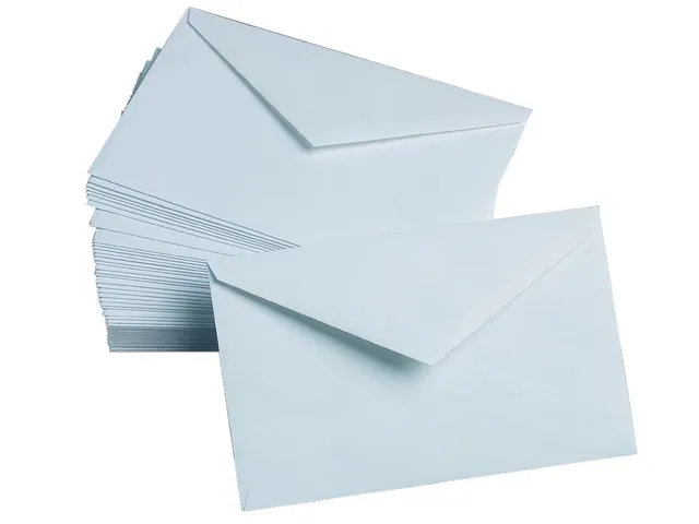 Enveloppen 110 x 220 mm venster rechts strip 500 stuks