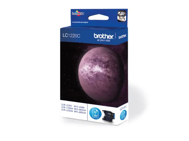 Inktcartridge Brother LC-1220C blauw