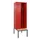 locker met bank,voor scheiding van kleding,HxBxD 2120x600x815mm,2vak
