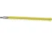 Pijpborstel voor Flexibele Kabel Ø 12mm Medium Geel