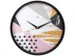 Horloge murale NeXtime 'Grace' Ø30cm plastique noir