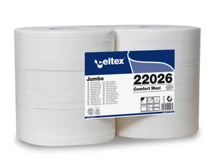 Toiletpapier Celtex Maxi Jumbo 2-laags wit 260 meter krimp a 6 rol - 1