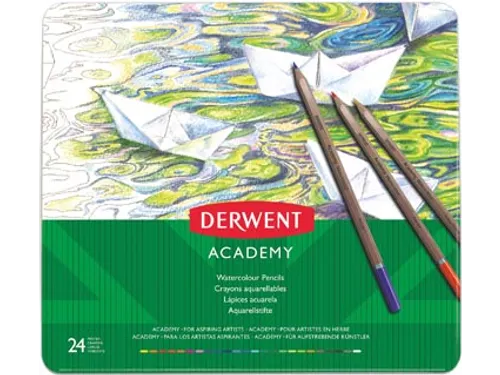 aquarelpotlood Academy 24 stuks assorti