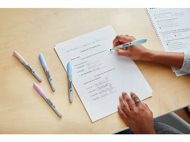 Feutre Sharpie Mustic Gems pointe fine blister de 12 couleurs