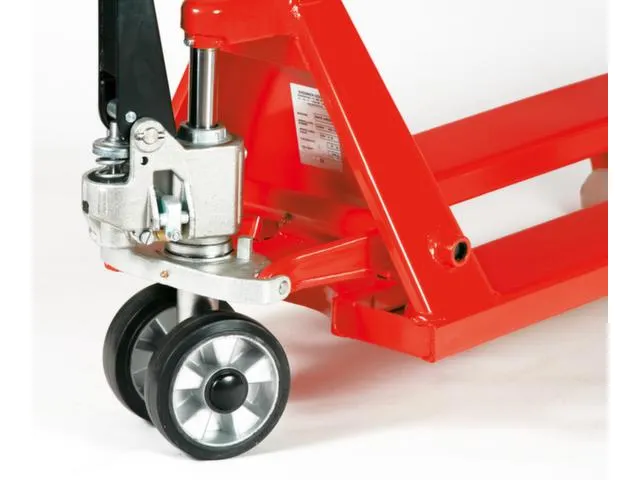 Palletwagen 2.5t Zwenk-/vorkwielen Enkelvoudig Vorklengte 810mm