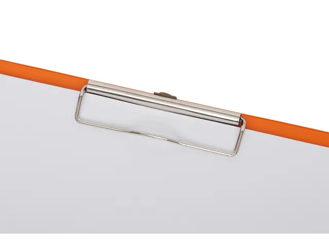 Porte-bloc Maul A4 portrait PVC néon orange