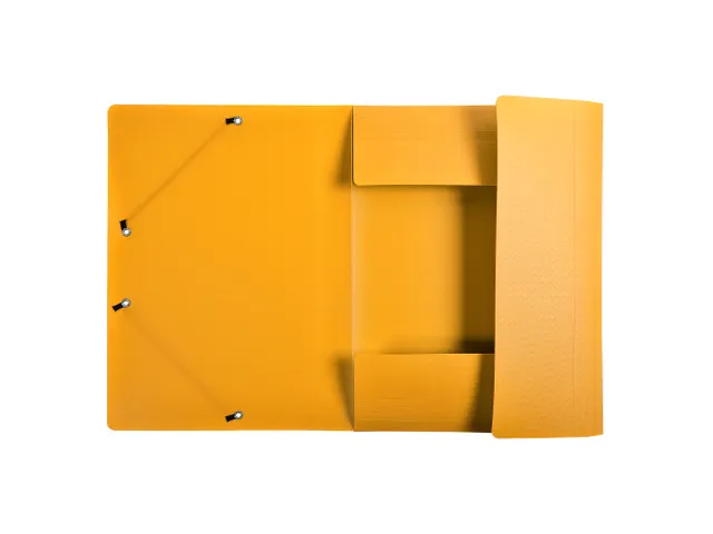 Elastomap A4 3 Kleppen Polypropyleen 5/10de Assorti