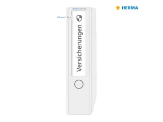 HERMA 10140 Rugetiket smal A4 192x38mm Verwijderbaar Wit 700 stuks - 4