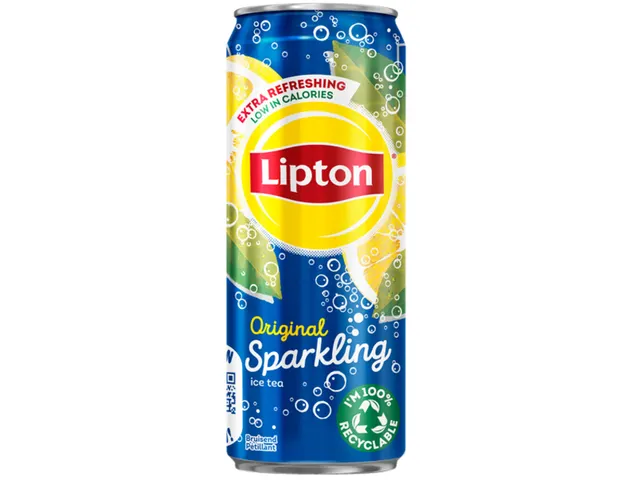 Frisdrank Lipton Ice Tea sparkling blik 330ml