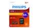 Geheugenkaart Philips micro SDXC Class 10 UHS-I U1 64GB 2 stuks