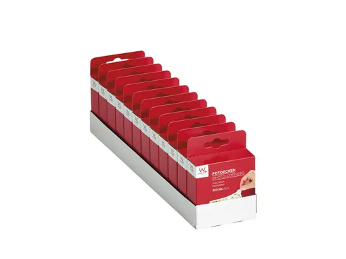 Fotohoeken walther design 10x18mm 250 stuks