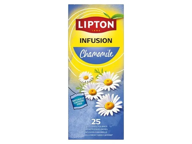 Thee Lipton Relax Camomile Met Envelop 25Stuks