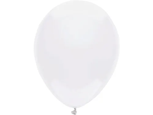Ballonnen uni wit Ø30cm