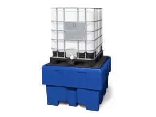 opvangbak,v. 1xIBC,opvangvol. 1000l,HxBxD 895x1280x1660mm - 1