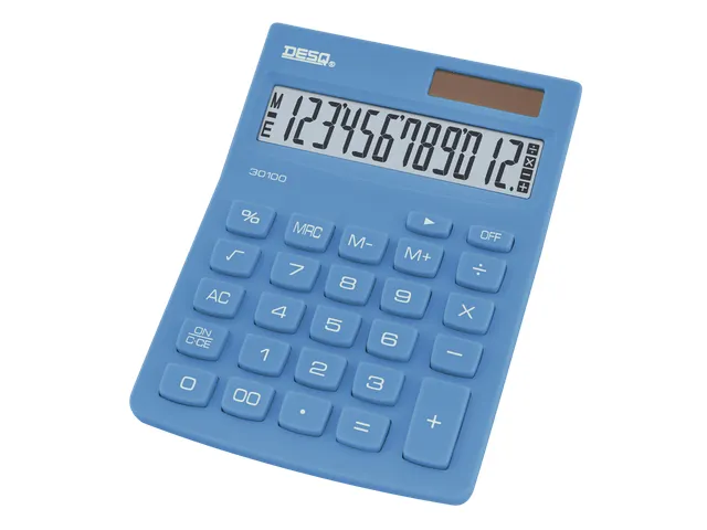 Rekenmachine Desq Compact sky blue