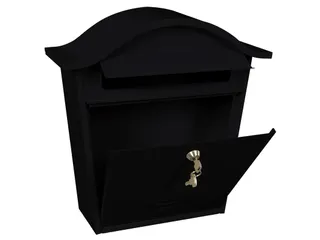 Wandbrievenbus Tatifan Zwart Staal - 2