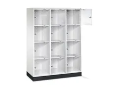grootvolume-lockersysteem,HxBxD 1750x1220x500mm,3x4vakken,cil.-slot
