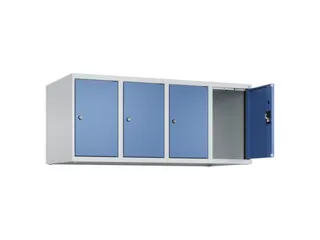 opzetkast,v. locker,4vak.,vak B 300mm,HxBxD 500x1200x500mm - 1
