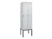 locker voor scheiding van kleding,HxBxD 2120x600x500mm,2vak