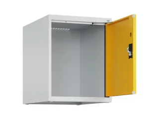 opzetkast,v. locker,1vak.,vak B 400mm,HxBxD 500x400x500mm,cilinderslot - 1