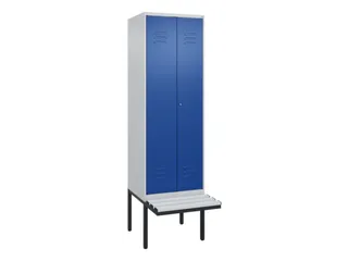 locker voor scheiding van kleding,HxBxD 2120x600x815mm,2vak - 1