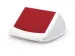 Couvercle basculant Durable Durabin 40 litres Rouge