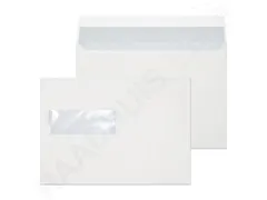 dienstenvelop venster links Raadhuis 156x220mm EA5 wit strip 500 st