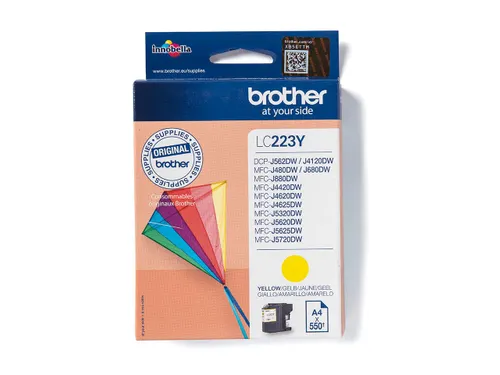 Inktcartridge Brother LC-223Y geel
