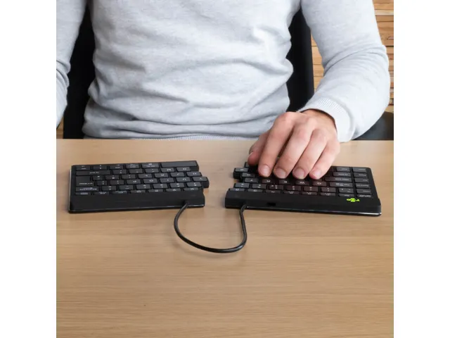 Ergonomisch toetsenbord R-Go Split Break met pauzesoftware, gesplitst